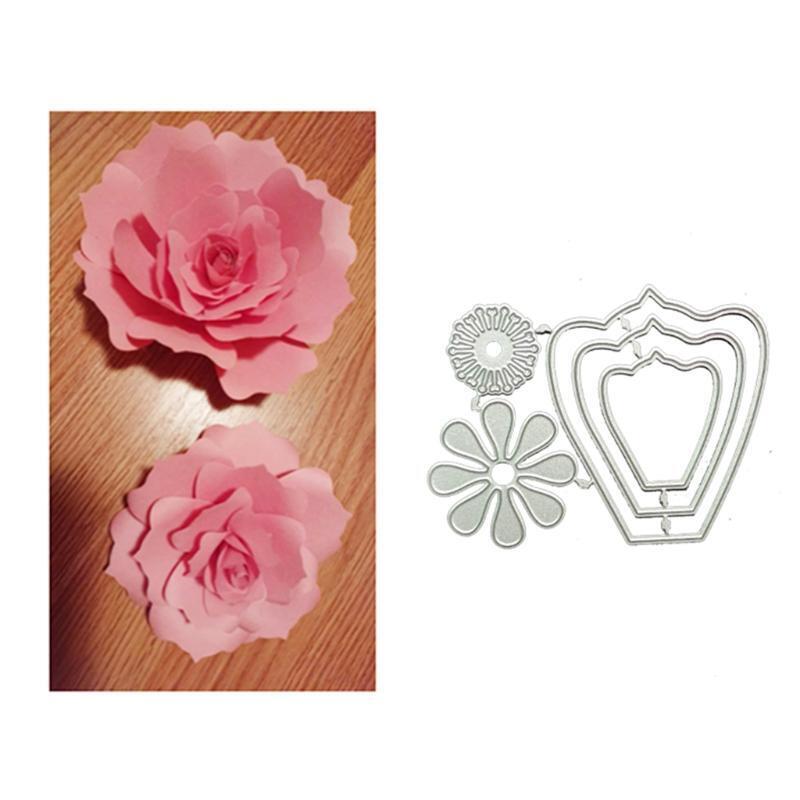 Creative Cutting Die Flower Metal Die Cutter Scrapbooking Aesthetic Ornaments