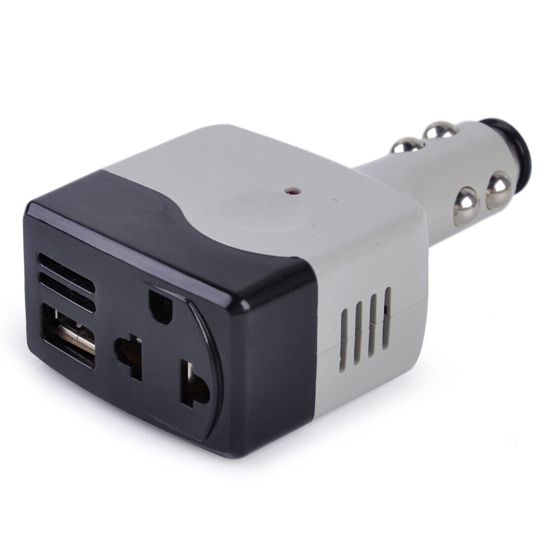 12V 24V DC To 220V AC Car Auto Power Inverter Charger Adapter USB Port 5V Li