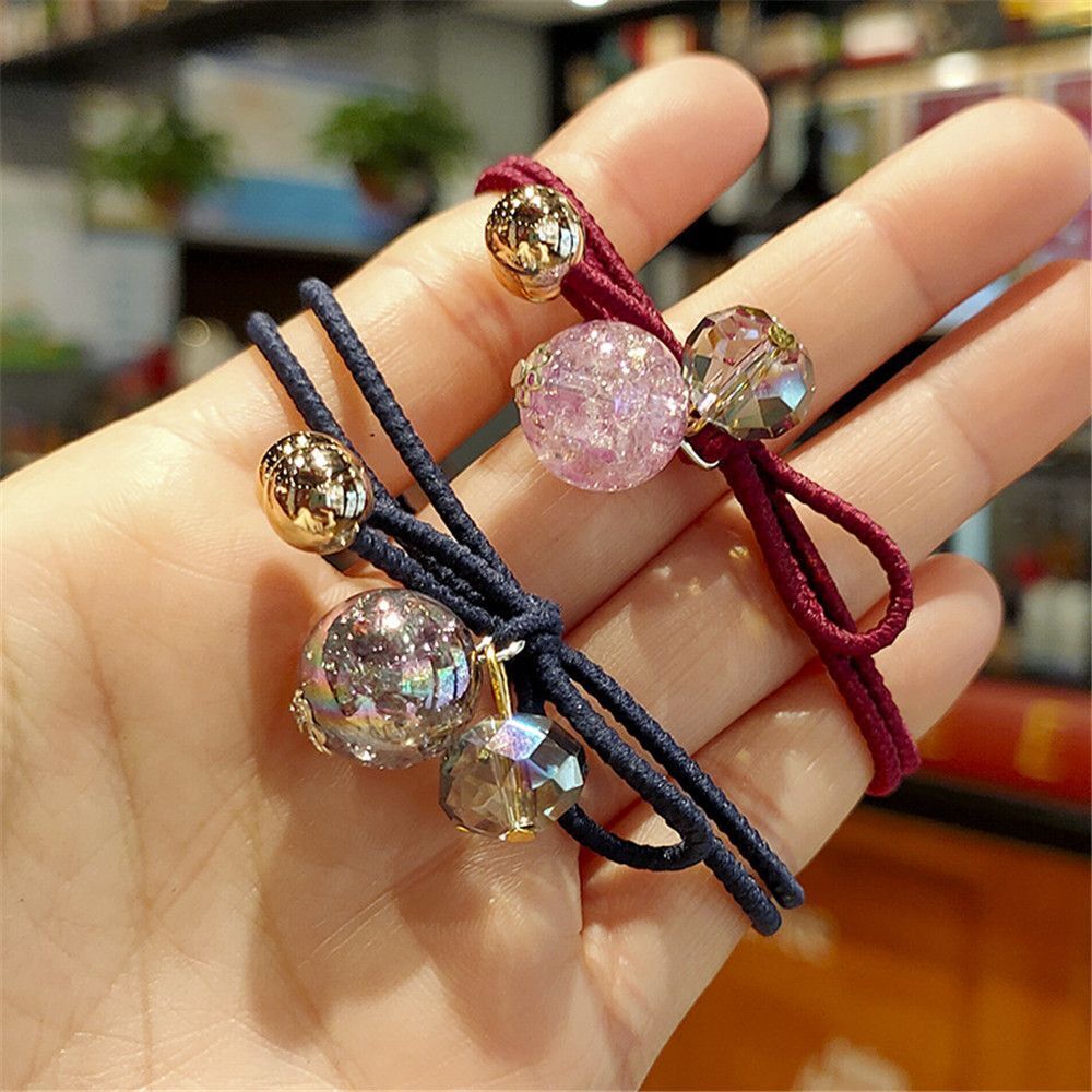 Women Girl Hair Accessories High Elastic Hair Ring Candy Hair Tie Hair Tie Rope