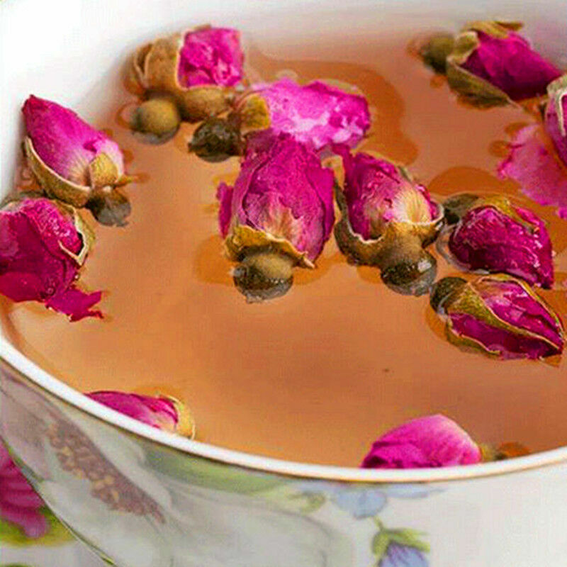50g Organic Red Rosebud Rose Buds Flower Floral Herbal Dried Health Chinese Tea