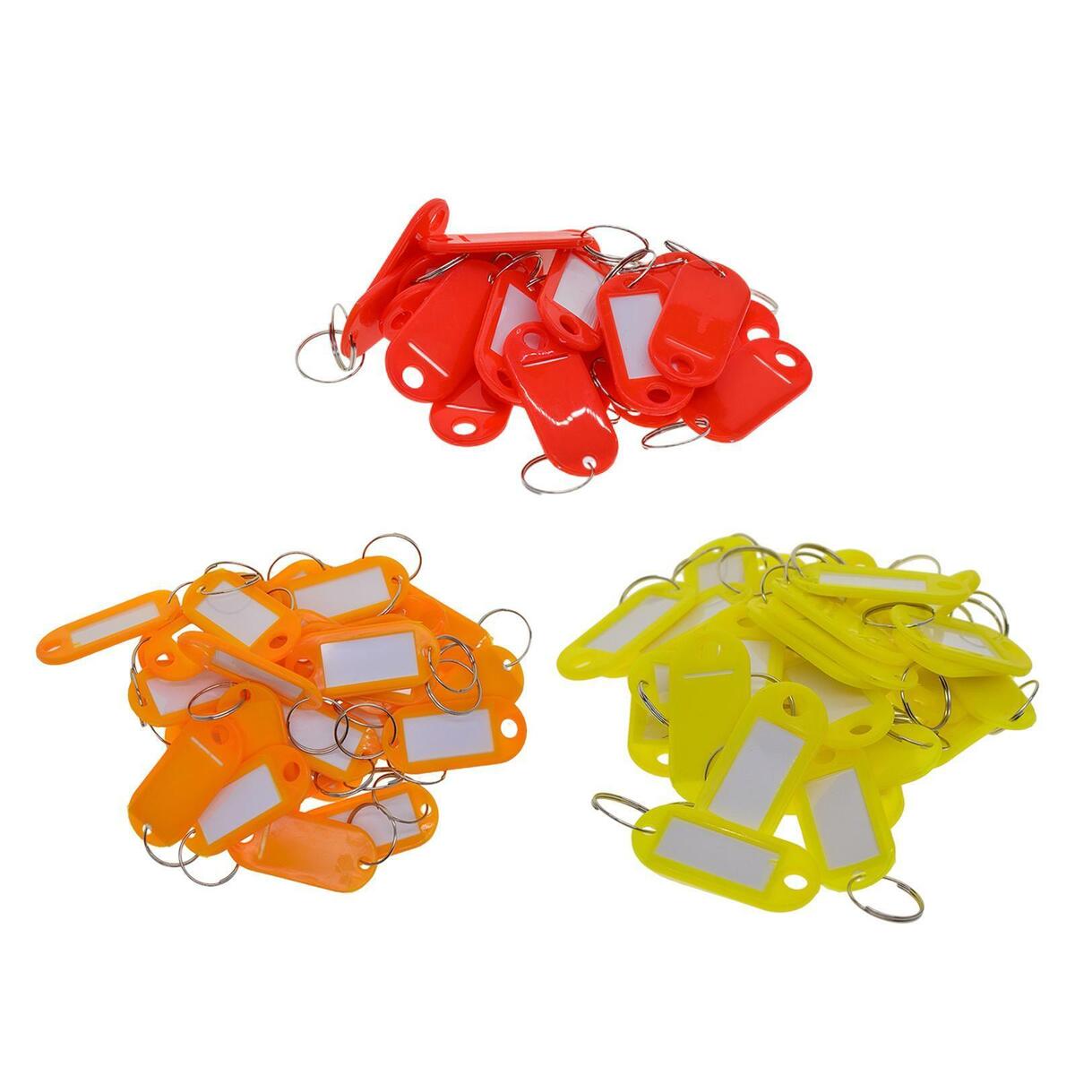 150 Pieces 150  Plastic Key Tags   Label Key Identifiers