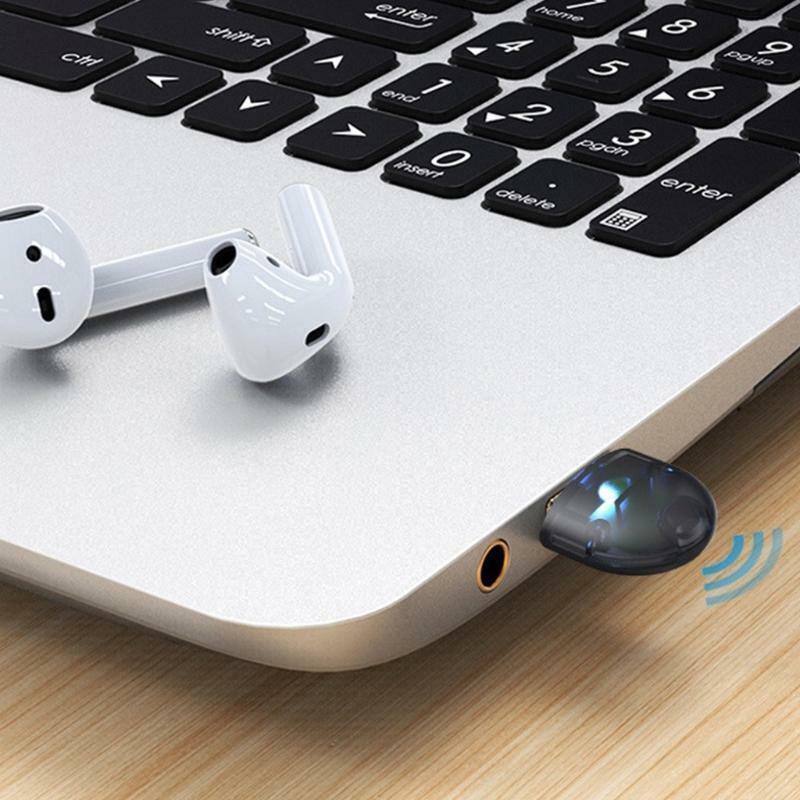 Bluetooth-compatible5.0 Music Receiver Transmitter for PC Mouse Keyboard Adapter
