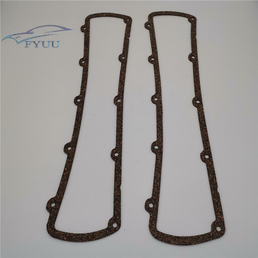 2x Rubber Valve Cover New Gasket For Oldsmobile 307 350 400 403 425 455 V8s