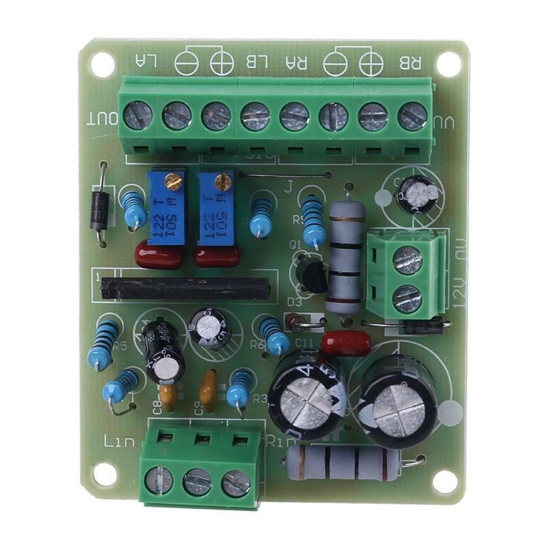 12V Power Amplifier VU Meter Driver Board DB Audio Level Meter TA7318P Amplifier