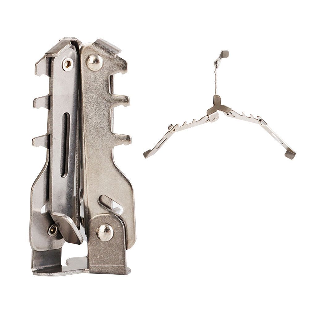 Foldable Outdoor Bottle Shelf Gas Tank Rack Can Tank Tripod Gas Canister Stand