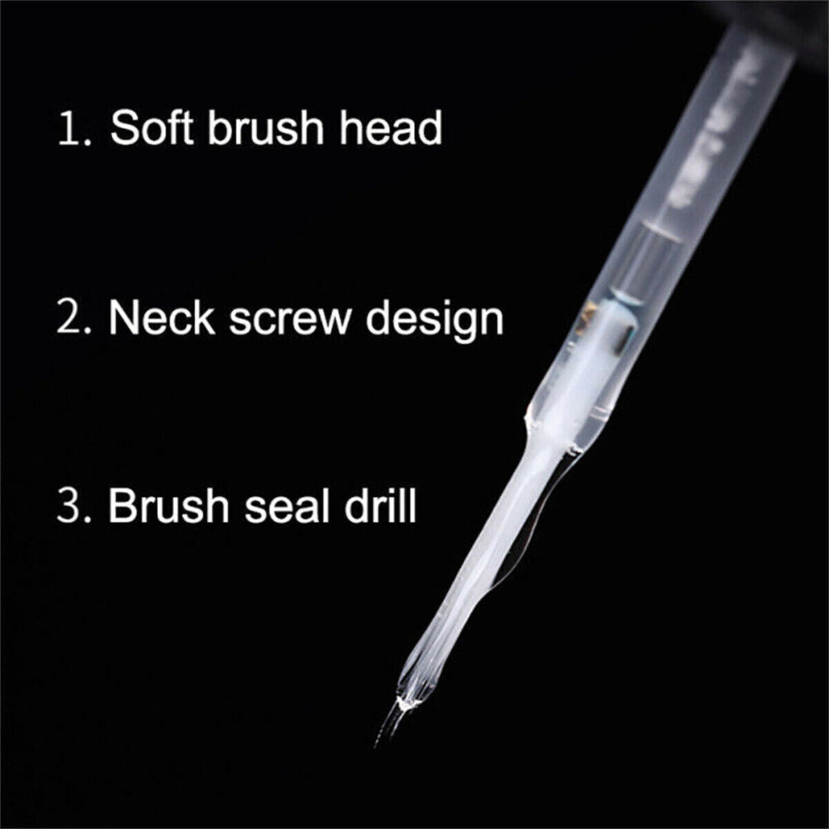 10ml Nail Art Rhinestones UV Gel Glue Drill Gel Sticky Crystal Gem Polish Decor
