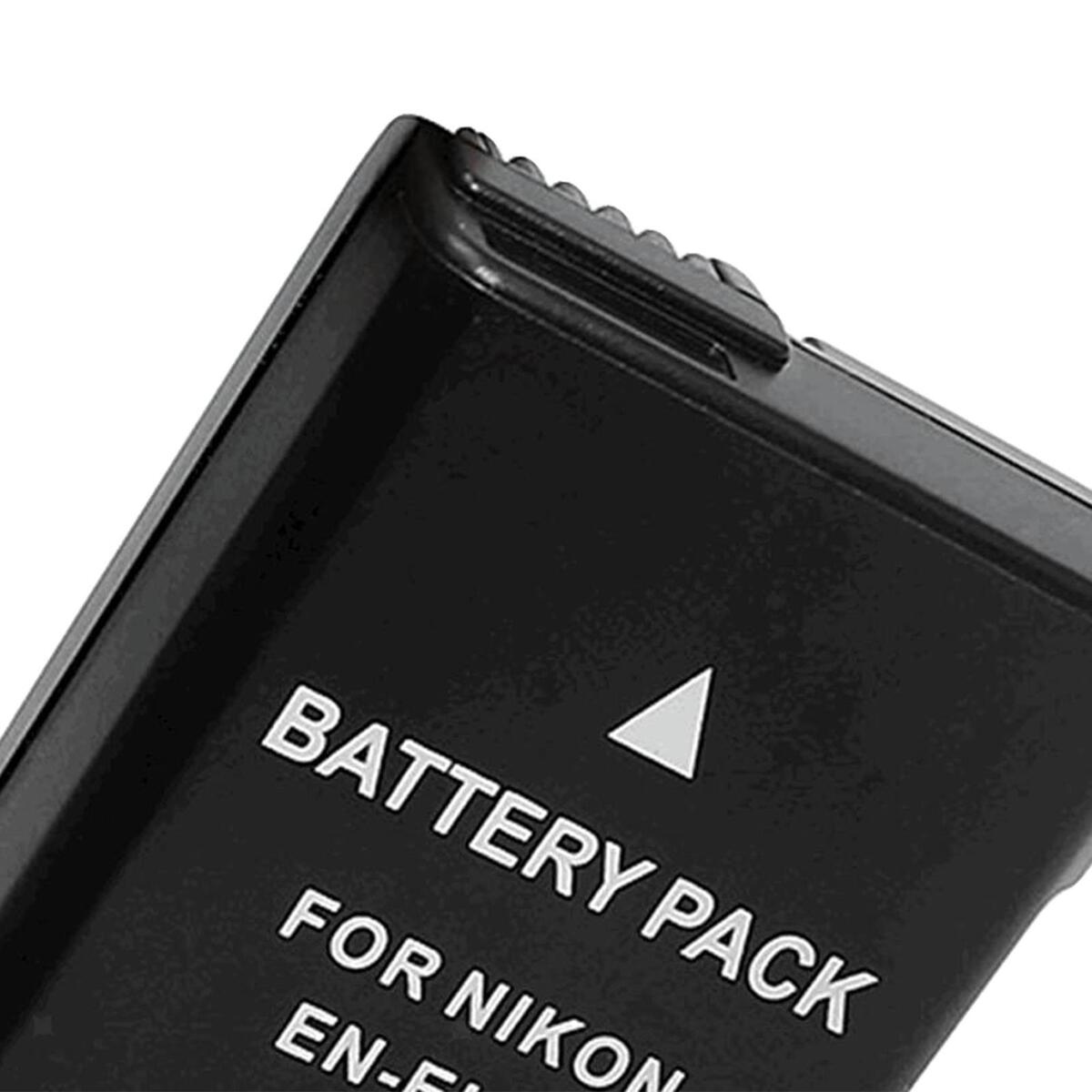 Camera Battery Pack, EN-El14A Rechargeable EN El14A Travel Replacement, for
