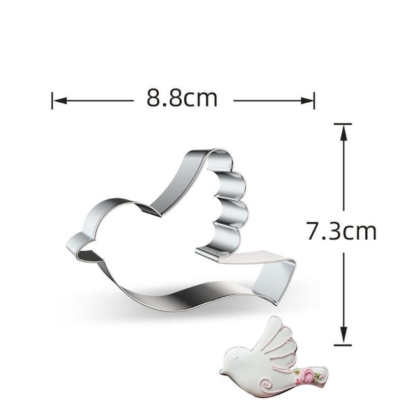 Set of 15 Stainless Steel Cookie Cutters Biscuit Cutter Cookie Molds Cookie Mold