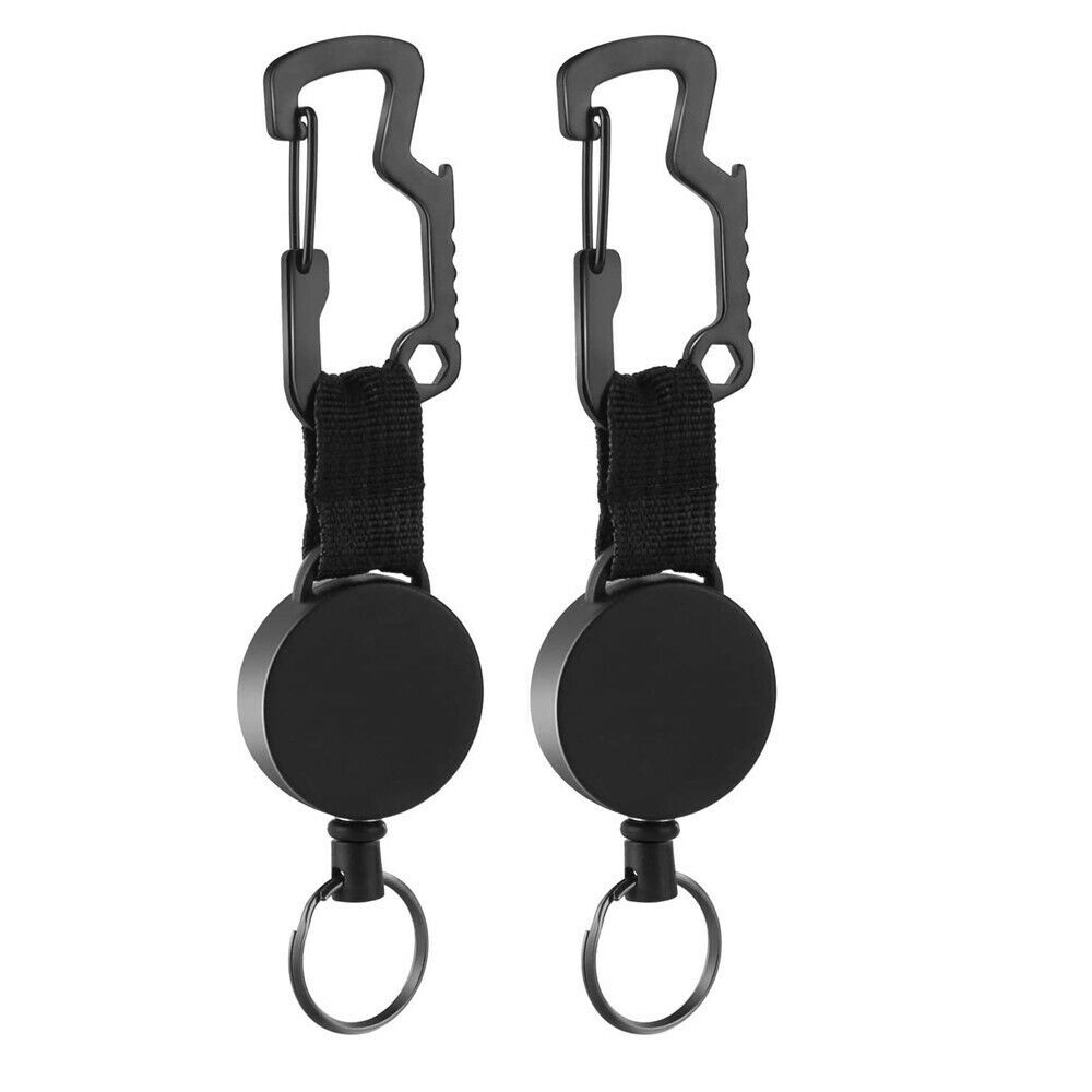 Doctor Nurse Clip Retractable Keychain Badge Reel Clip ID Card Badge Holder