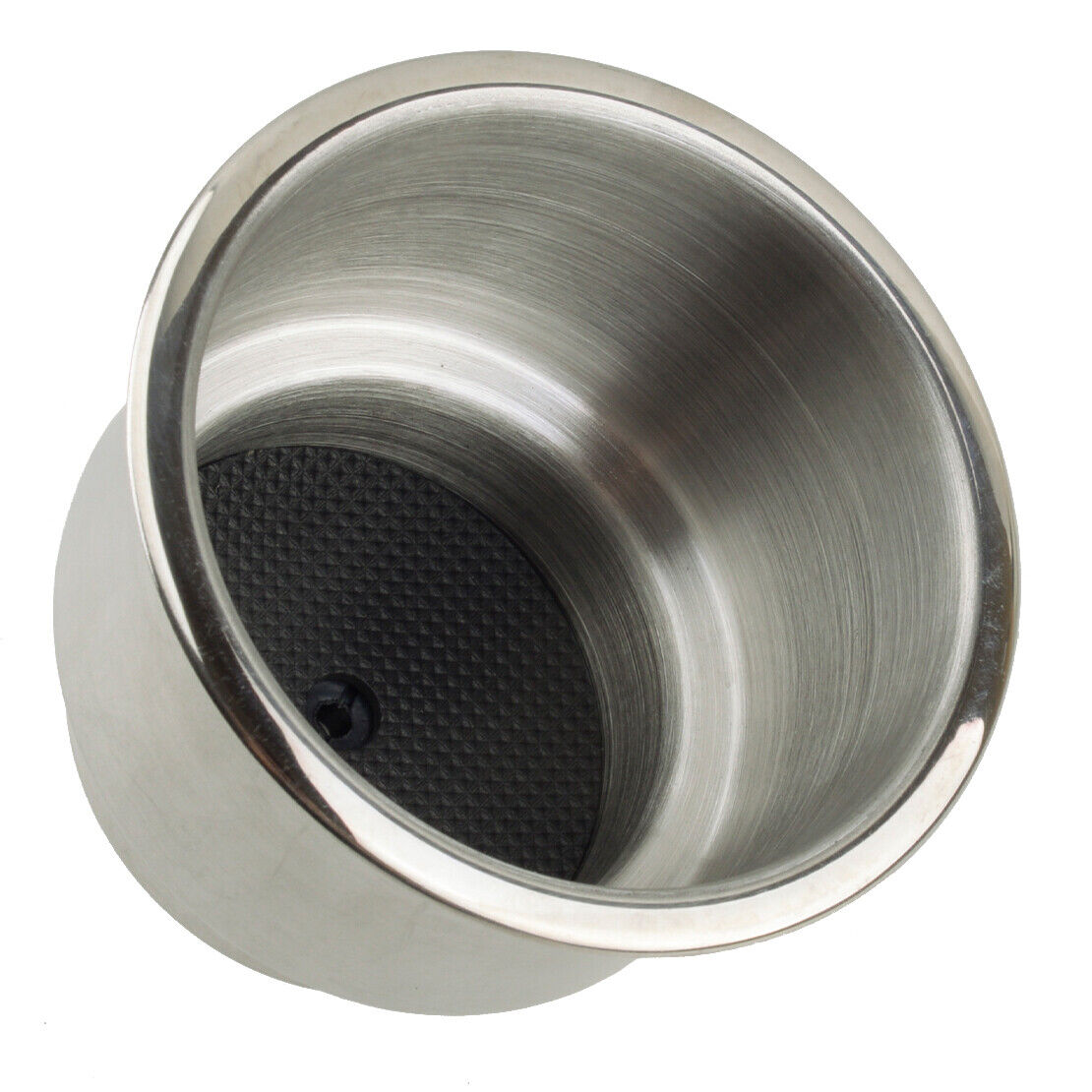 2Pcs Stainless Steel Recessed Cup Drink Holder with Drain For Marine Boat Camper