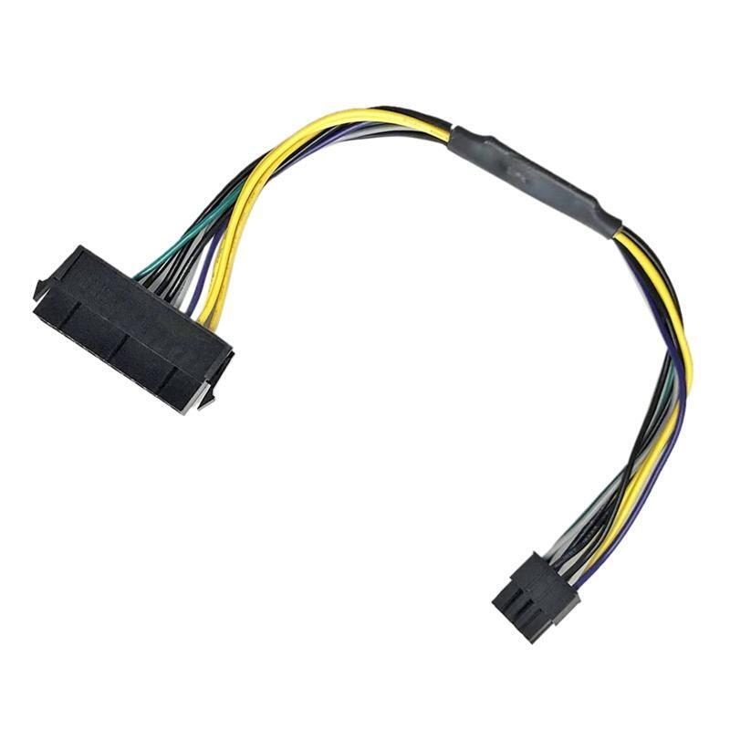 24 Pin to 8 Pin Power Supply Cable (10.6-Inch, 18AWG) ATX PSU Main Power Adapter