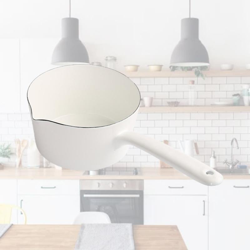 Nonstick Sauce Pan Milk Pans Small Pots Enamel Material Sauce Pans Sauce Pans