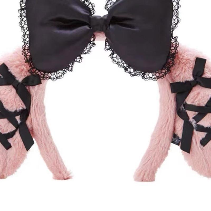 Cartoon Melody Ear Hair Hoop Cute Wash Face Hair Holder Festival Party Headwear
