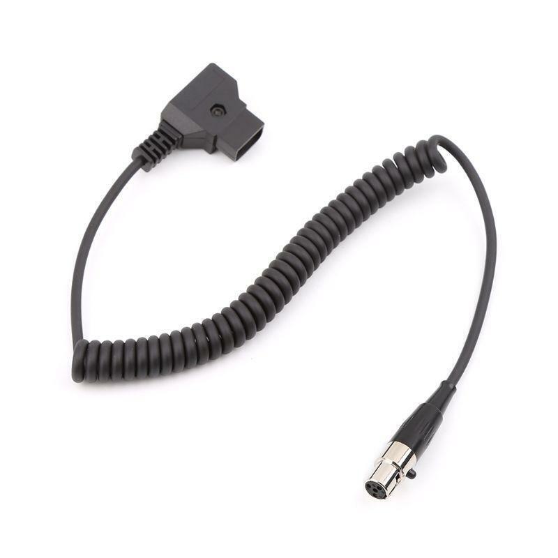Monitor Power Line D-Tap To Mini XLR 4-pin Plug For ARRI Cameras Monitors 12V