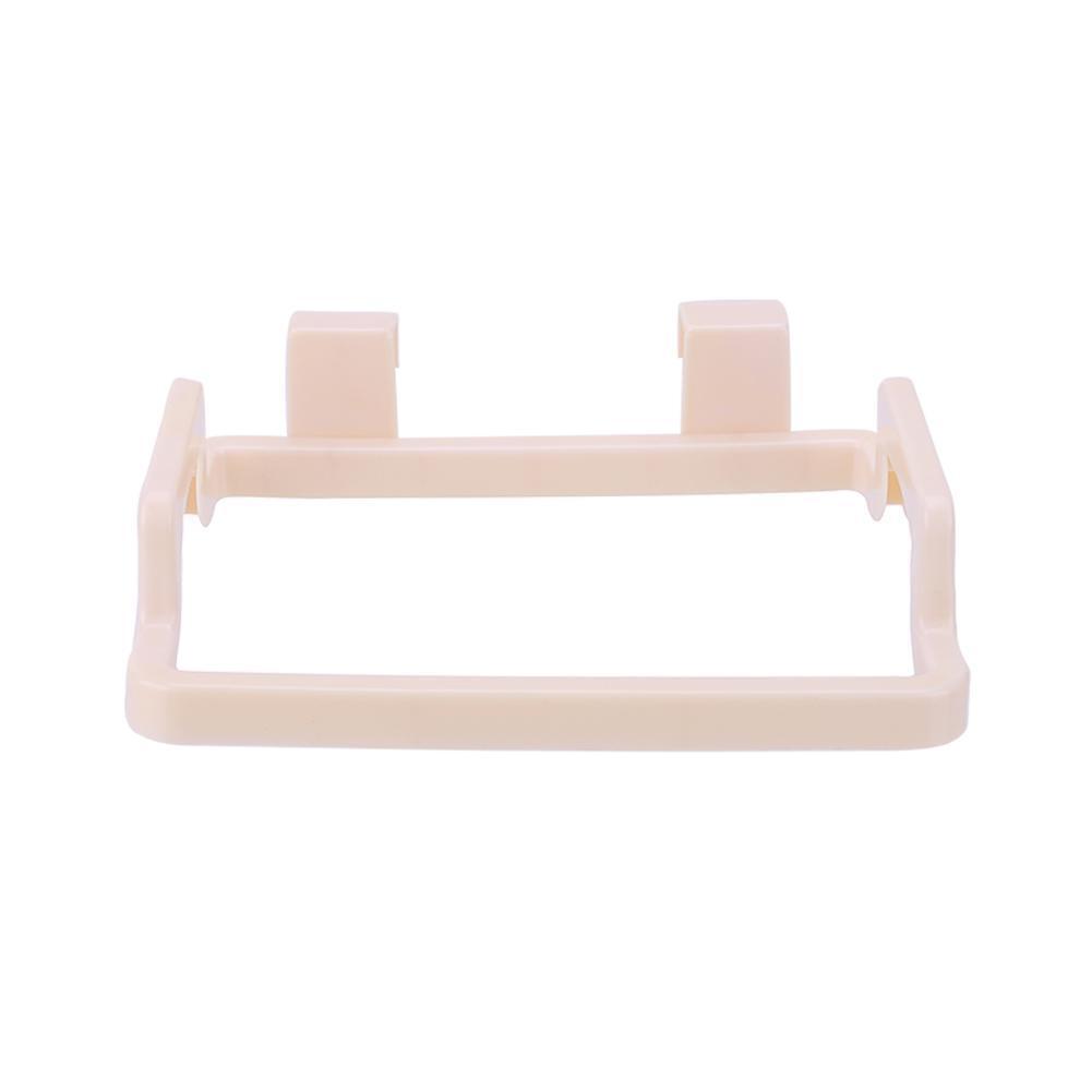 Portable KGarbage Trash Bag Holder Incognito Cabinets Cloth Rack(Beige)
