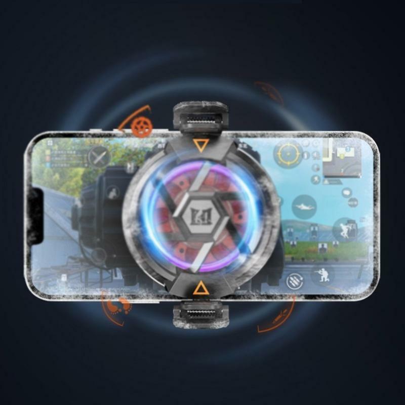 10W Phone Cooler RGB Gaming Semiconductor Radiator Fast Cooling for Smartphones