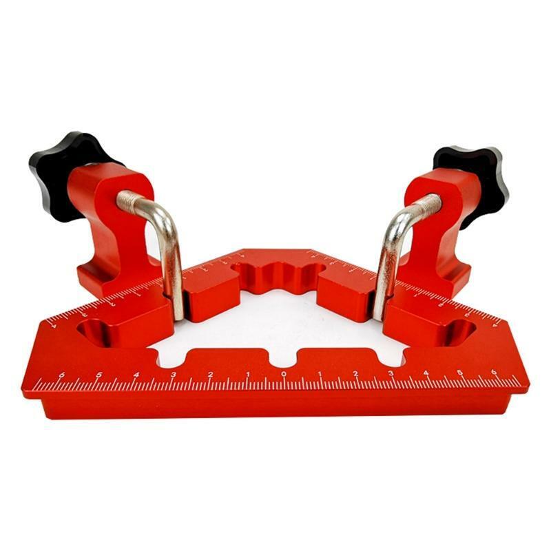 Woodworking Tools Auxiliary Fixture 45° 90° Right Angle L-shaped Corner Clamps