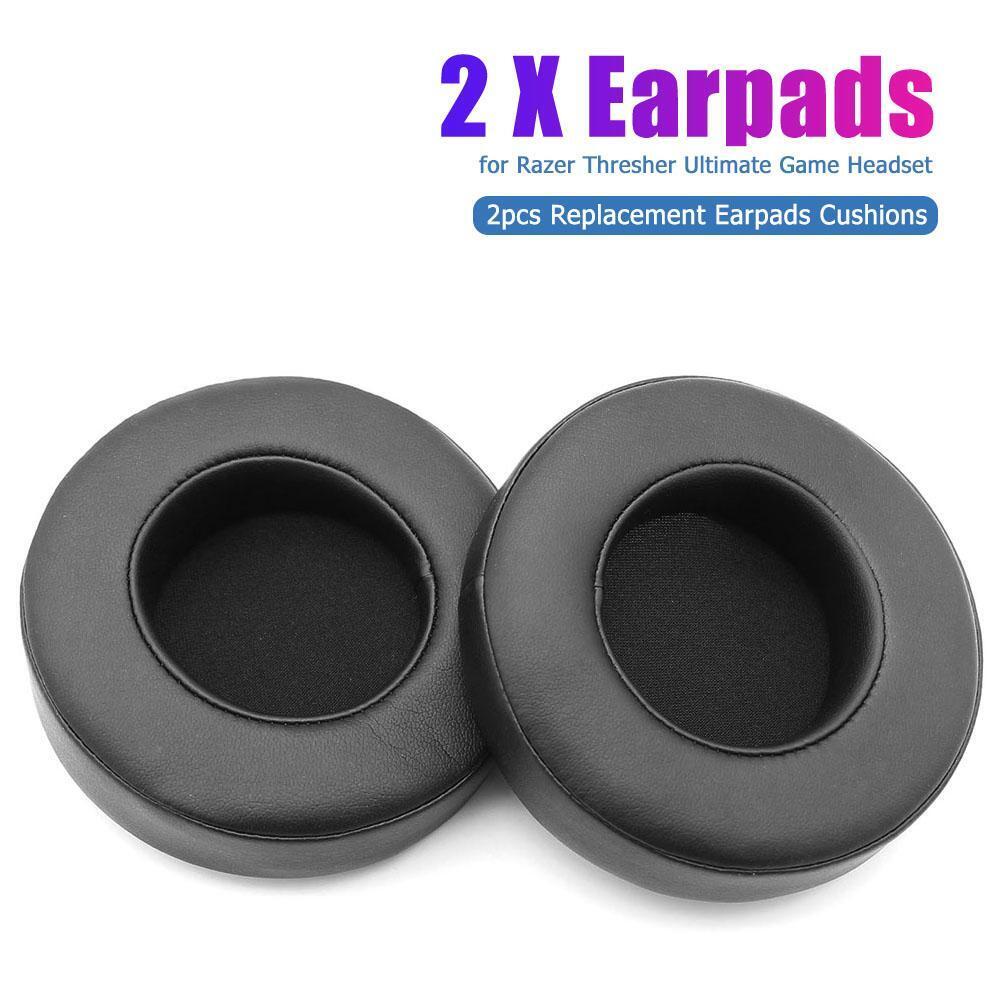 2pcs Replacement Earpads Cushions for Razer Thresher Ultimate Game Headset