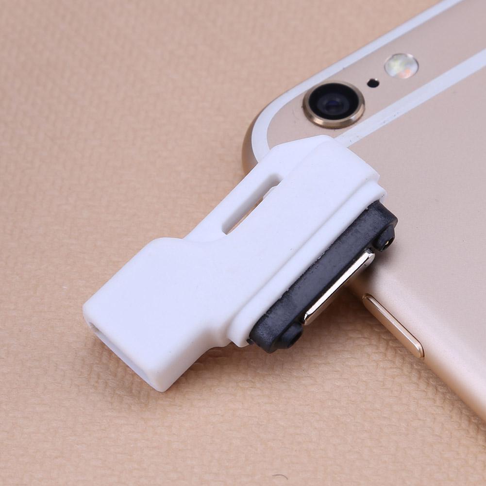 Micro USB to Magnetic Charger Connector Adapter for SONY Xperia(White)