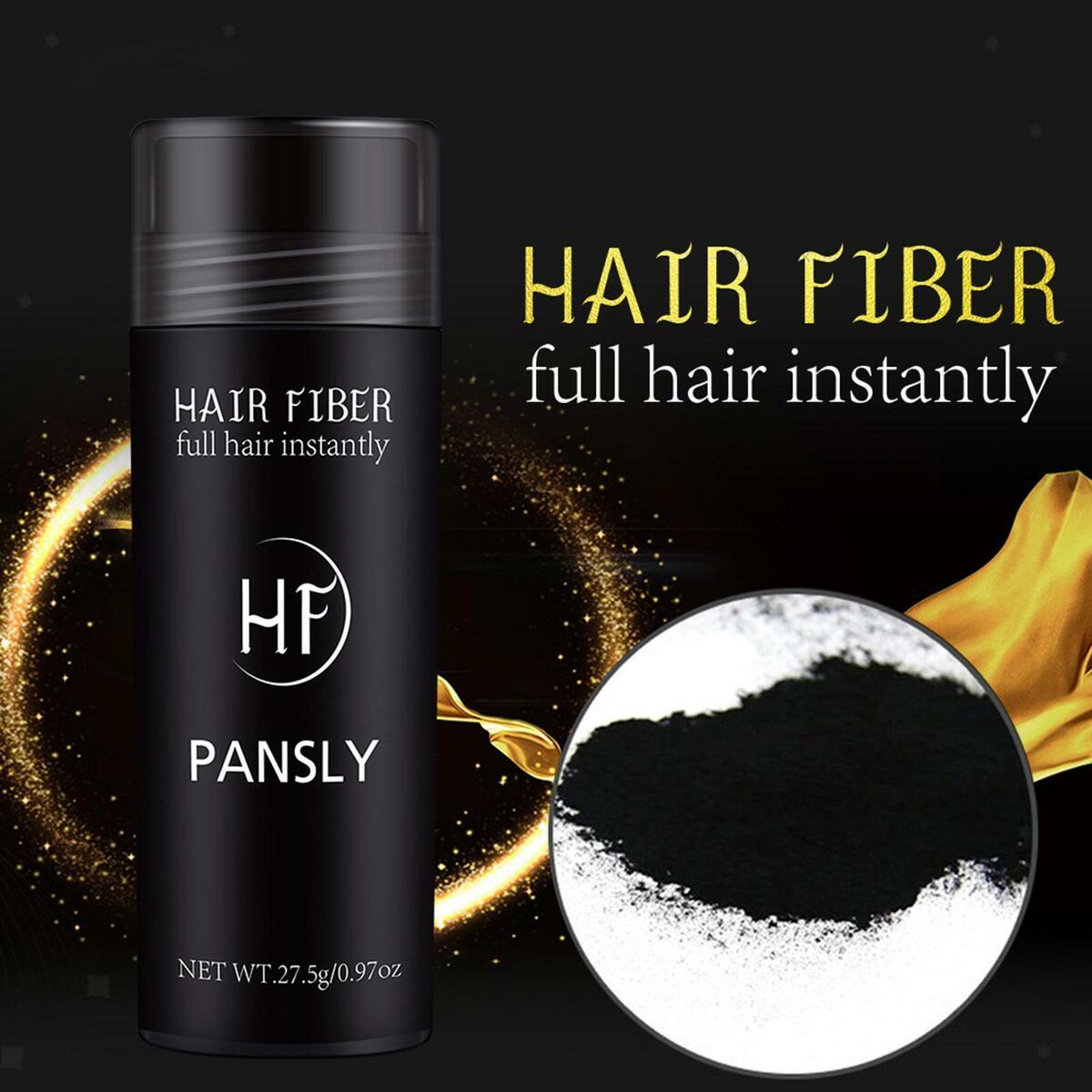 Thin Hair Volume Powder Hair Concealer Hairline Shadow Fiber Men Women Black