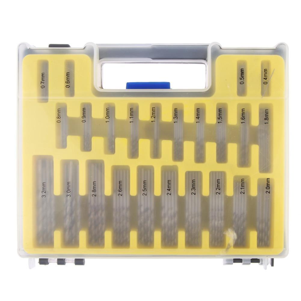 0.4mm-3.2 150Pcs Mini twist drill Bit Kit HSS Micro Precision Twist Drill