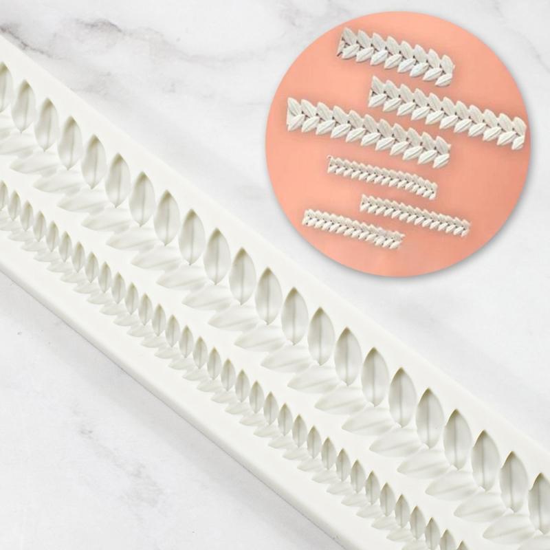 Soap Molds Wheat Braid Knitted Shape Chocolate Candy Molds Cake Chocolate Decor