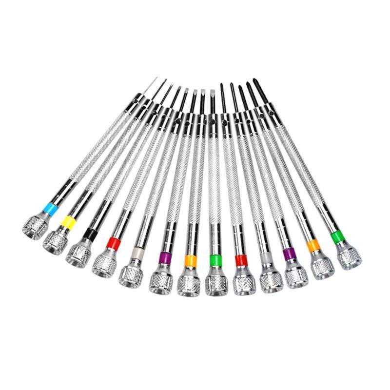 0.6-2.0mm Screwdrivers Set Professional Slotted Cross Screwdriver Kit Watchmaker