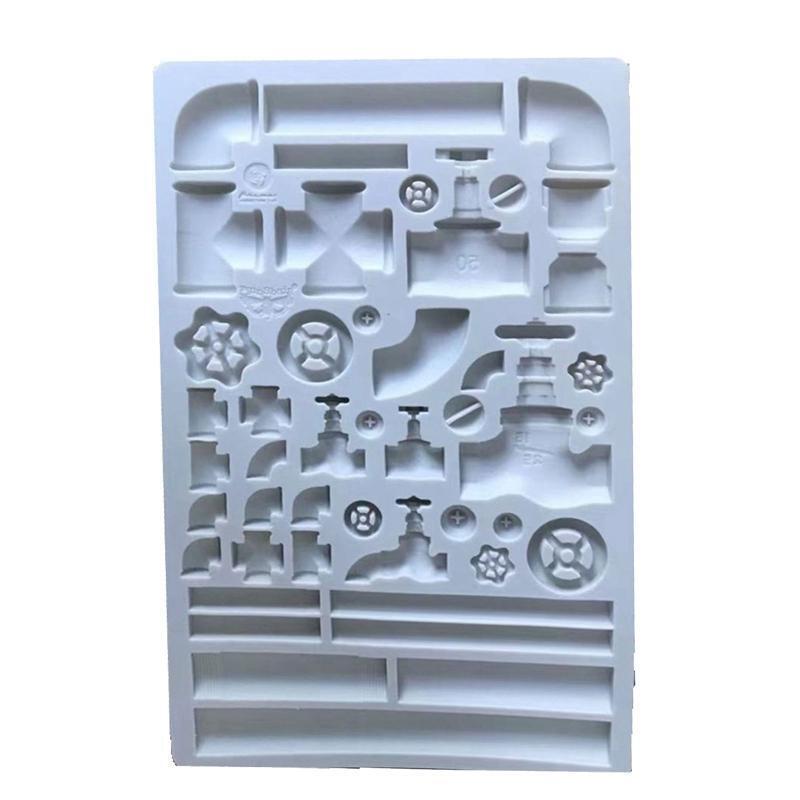 Tube Castle Cake Mold Sugar Craft Silicone Mold Cake Decorating Tools Bakeware