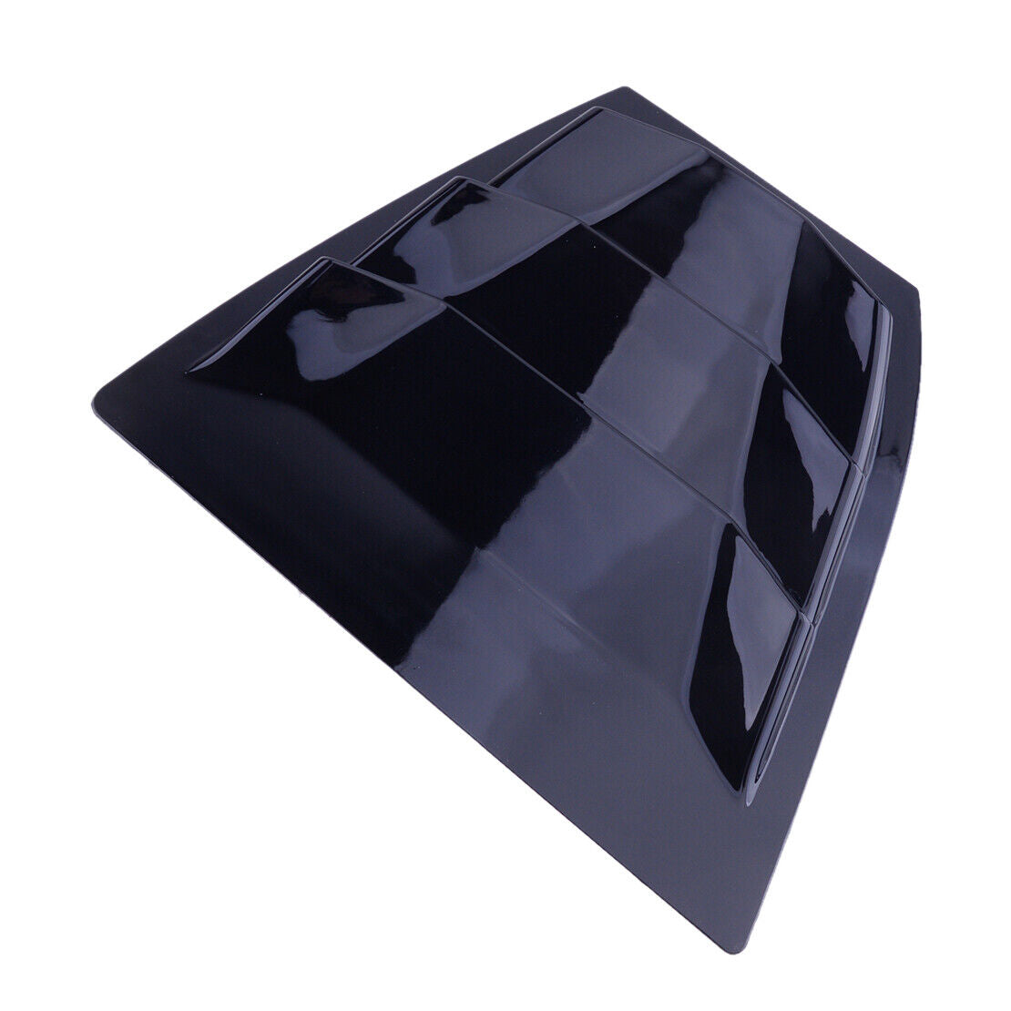 Kit Rear Side Window Quarter Louver Vent Cover Trim Fit for Mazda 3 Axela 14-18
