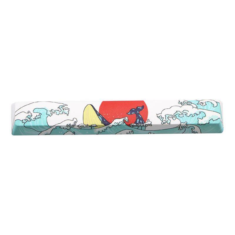 SpaceBar Keycap PBT Five Sides Dye-Subbed Spacebar Replacement Part for Keyboard
