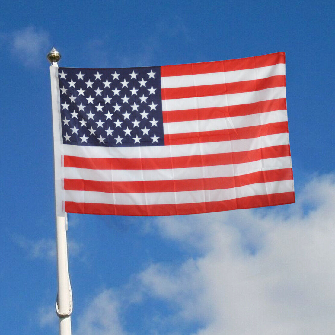 3FT x 5FT Polyester USA United states Flag American Flag Stripes Stars Banner Li