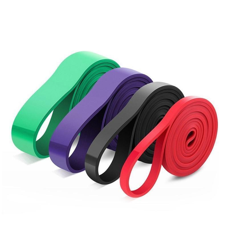 4 Pcs Resistance Exercise Rally Bands Stretching Strength Training Flexbands