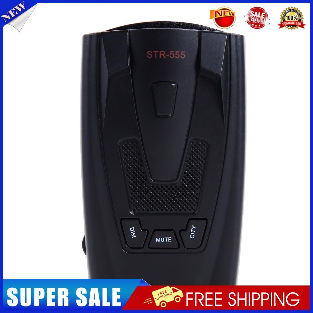 STR-555 Radar Detector English Russian Thai Voice Vehicle Speed Alert X K