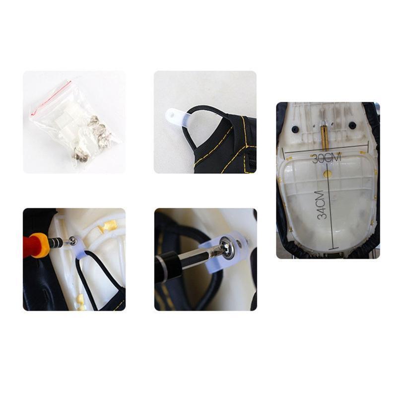 Universal PU Motorbike Scooter Under Seats Storage Pouchs Bag Motor Part Scooter