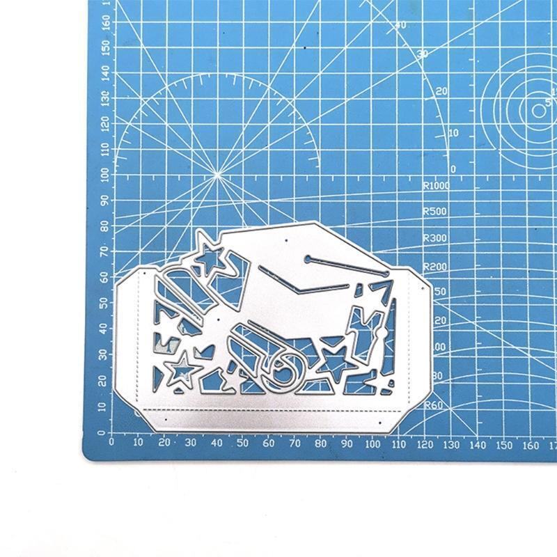 Graduation Metal Cutting Dies Stencil Scrapbooking DIY Album Stamp Paper Card