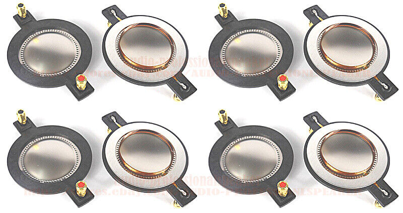 8pcs 2.03 inch 51.5 mm 8 ohm TITAN tweeters diaphragm , voice coil ,