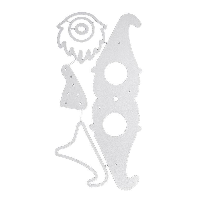 Gnome Lollipop Holder Metal Cutting Dies DIY Stamps Embossing Scrapbooking Photo