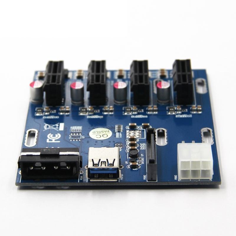 PCI-E Adapter Card PCI-E X1 to PCI-E Expansion Converter Card with USB3.0 Power