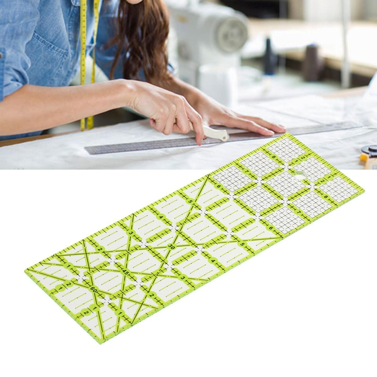 Ruler Corner Cgrccc Creative Acrylic Quilting Ruler  Curved Corner