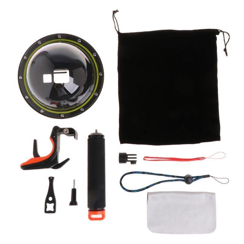 Diving Dome Port Waterproof Housing Case Cover For Hero 5/6/7 Camera Trigger