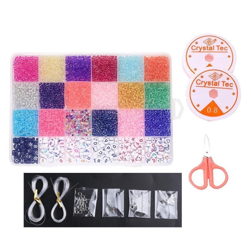 Colorful Acrylic Bead DIY Handmade Jewelry Bracelet Necklace Accessory Material