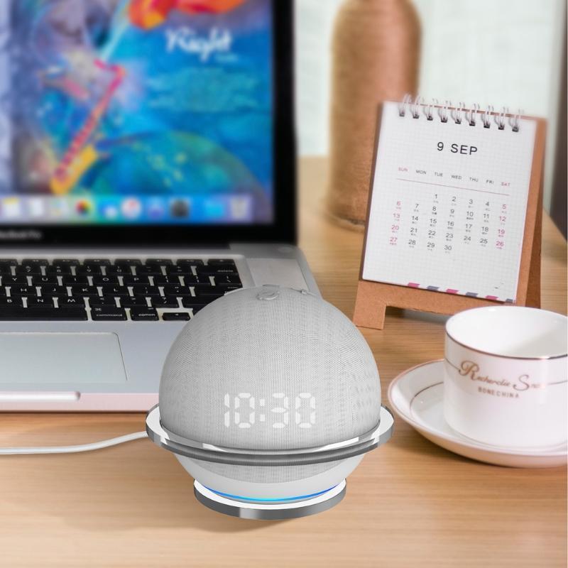 For Echo Dot 4th Gen Wall Holder, Space Saving Solution Bracket for Echo Dot 4