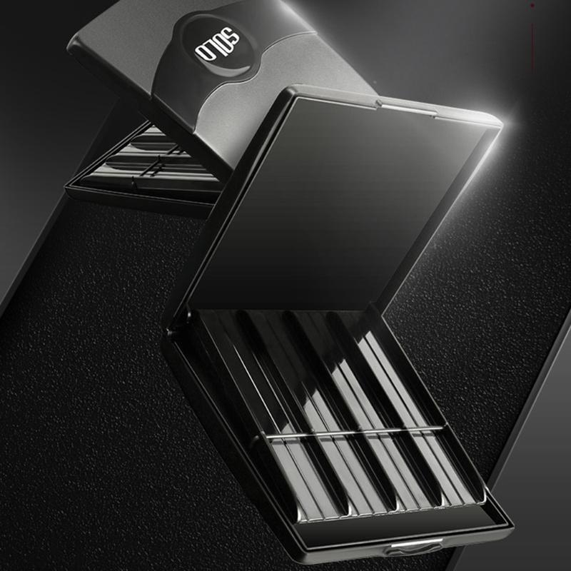 8 Slots Storage Box Portable Good Seal Performance ABS Saxophone Reed Case