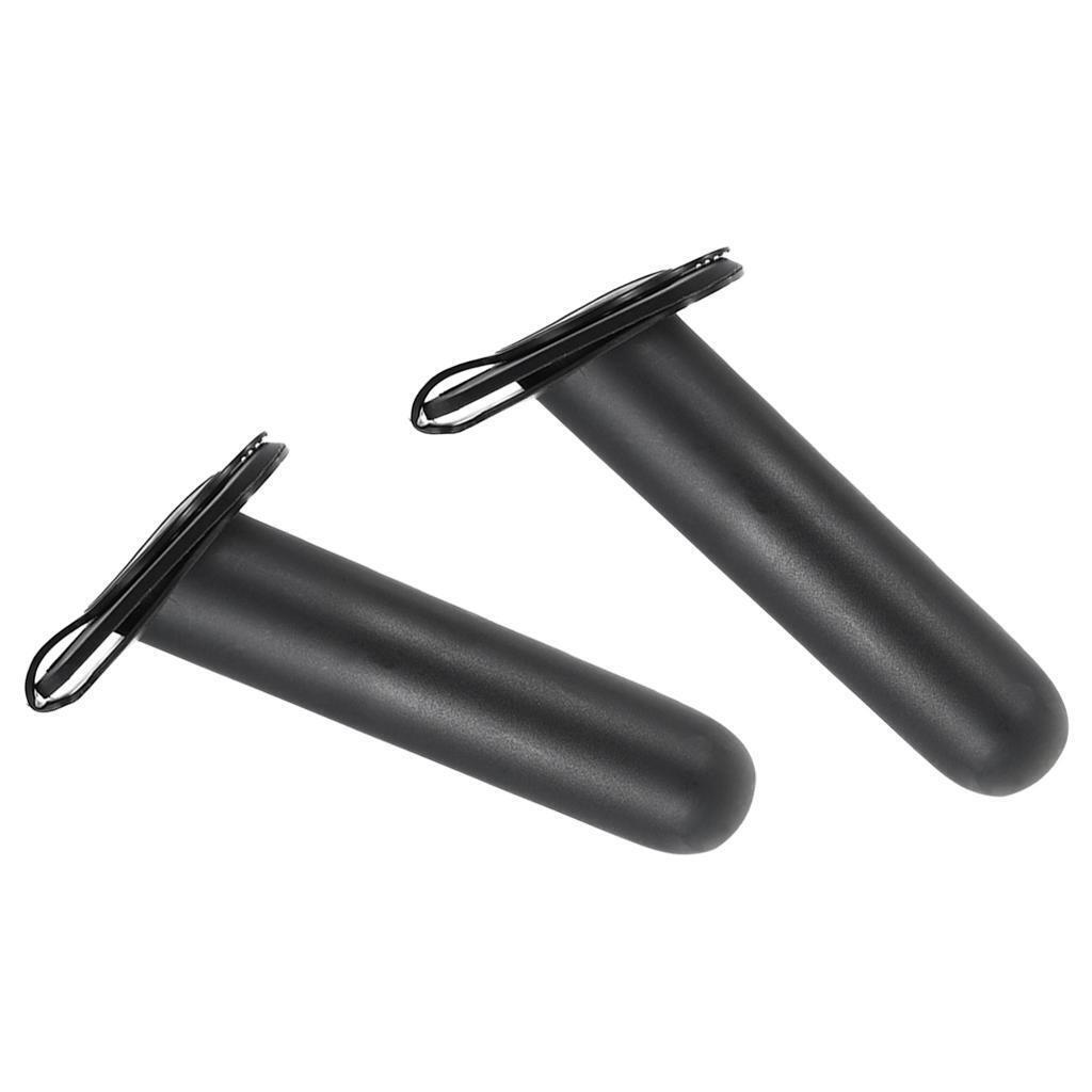 2Pcs Plastic ing Fishing Boat Rod Holder with Cap Cover Kayak Canoe Accessories