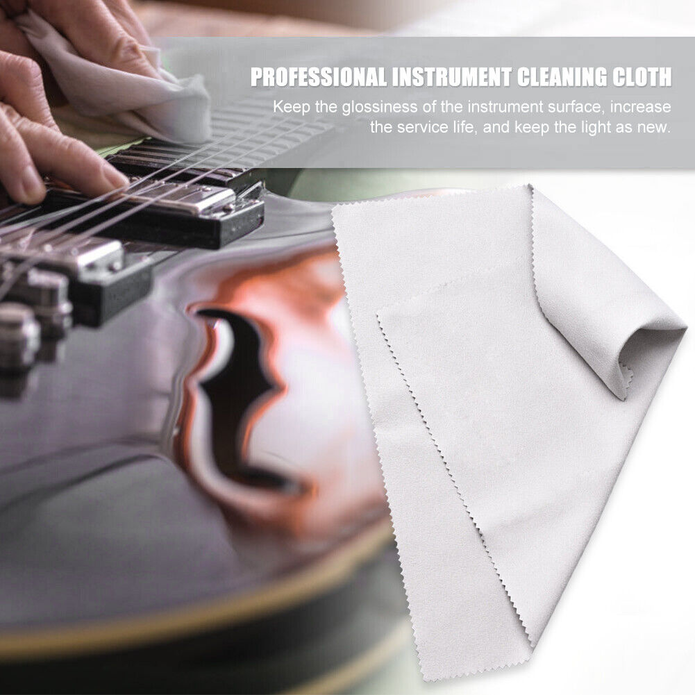 Guitar Cleaning Polishing Polish Cloth for Piano Violin Musical Instrument