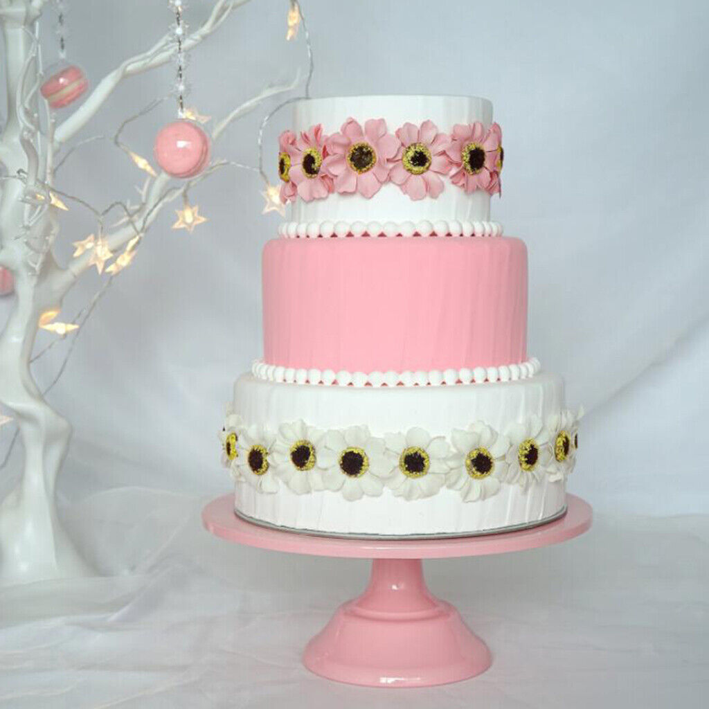 Fondant Cake Stand Wedding Tool Display Accessory for Party 12 inch  Pink