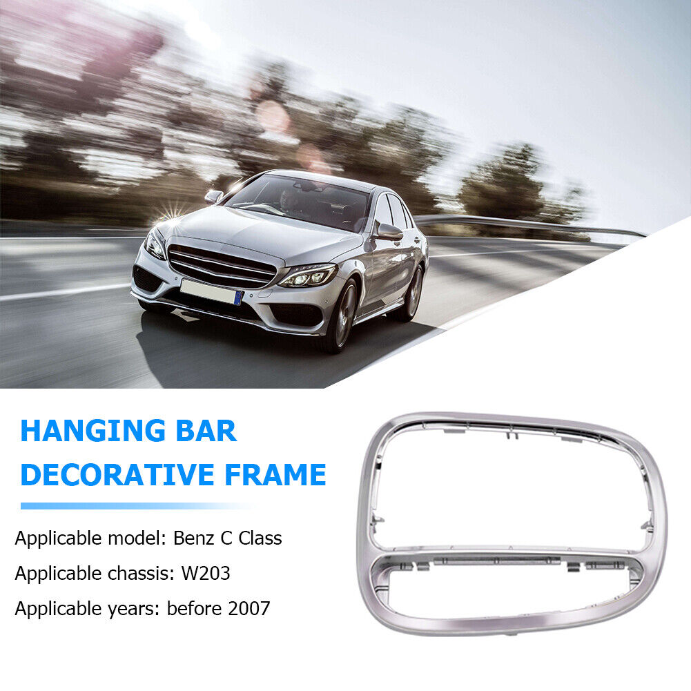 Chromed Center Shifter Trim Cover Bezel for Mercedes Benz W203 Before 2007