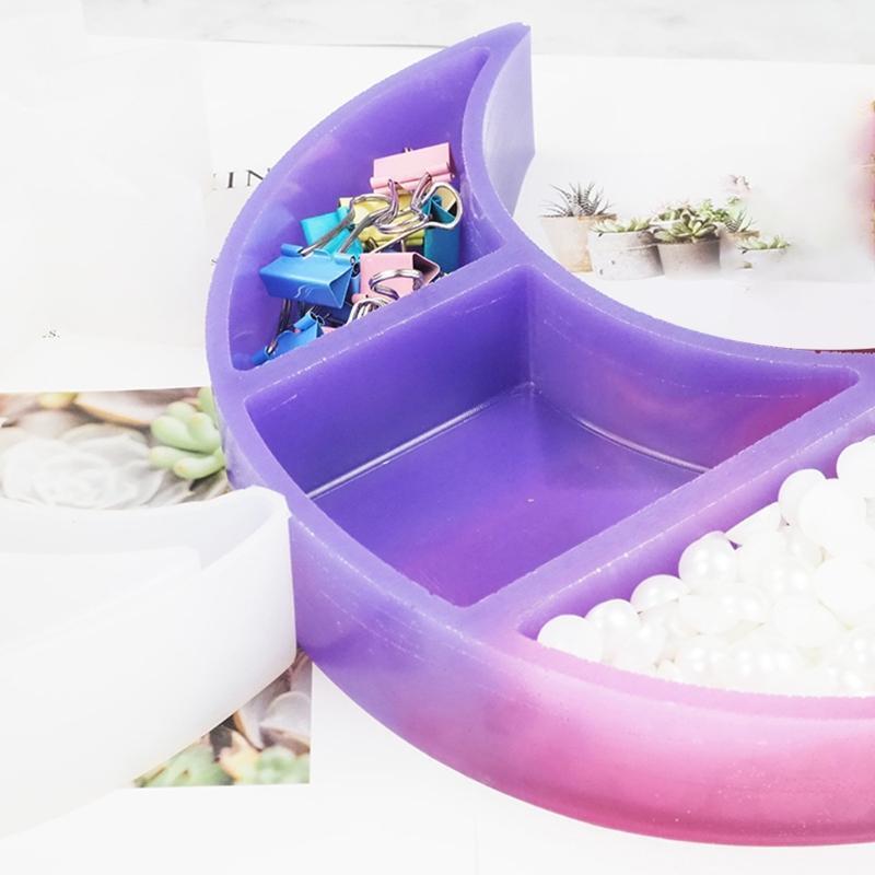 Crystal Mold Handmade Tray Decorations Oranaments Mold DIY Crafts Plaster Mould