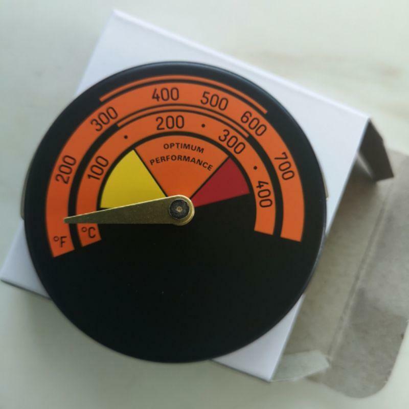 Magnetic Stove Thermometer Oven Temperature Meter for Log Wood Burner Fireplace