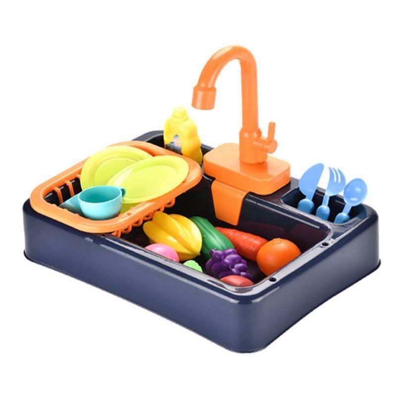 Multifunctional Parrot Bath Tub with 180° Rotation Tap Container Automatic Water